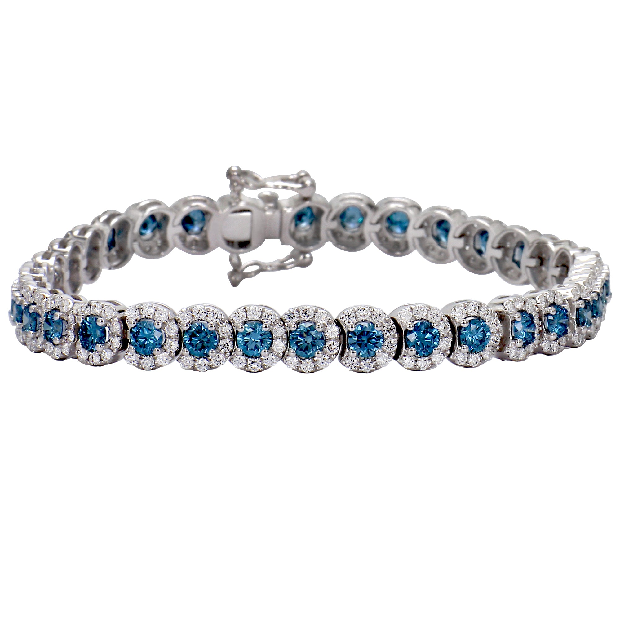 Bracelet Unisex hot 90 DAY Warranty high-end prototypes. Real Lab Diamonds VVS CLARI