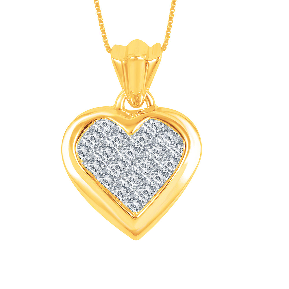 BEAUTIFUL 14K Gold outlet Heart Pendant