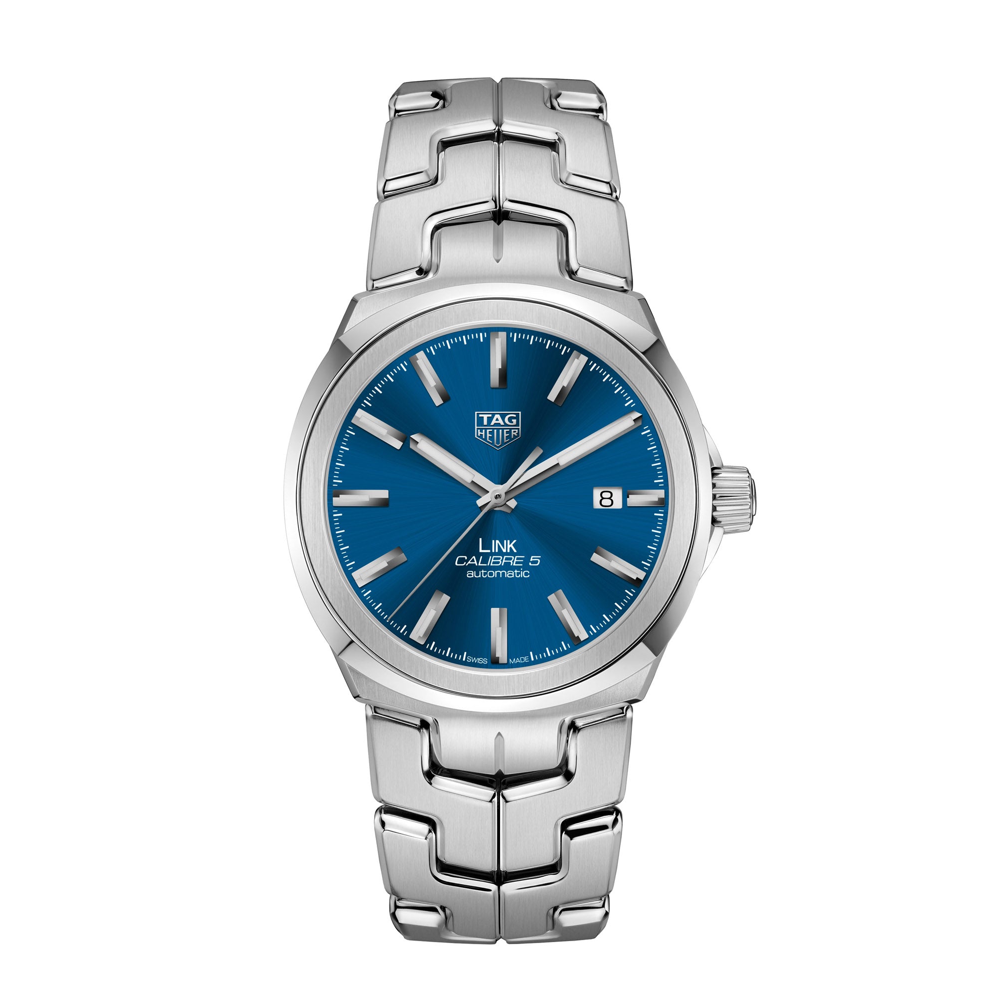 TAG Heuer Link Calibre 5 Blue Dial | Little Switzerland