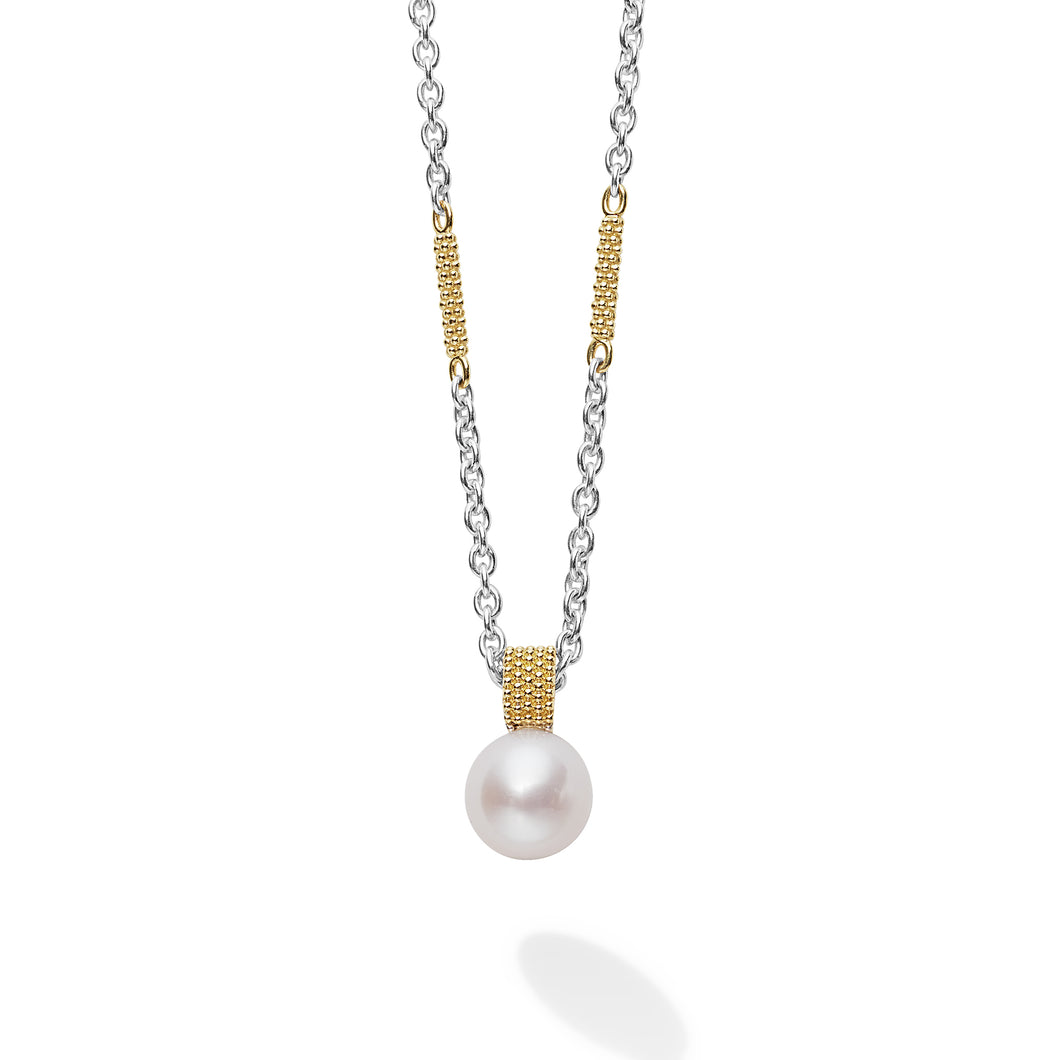 Luna Pearl Pendant Necklace