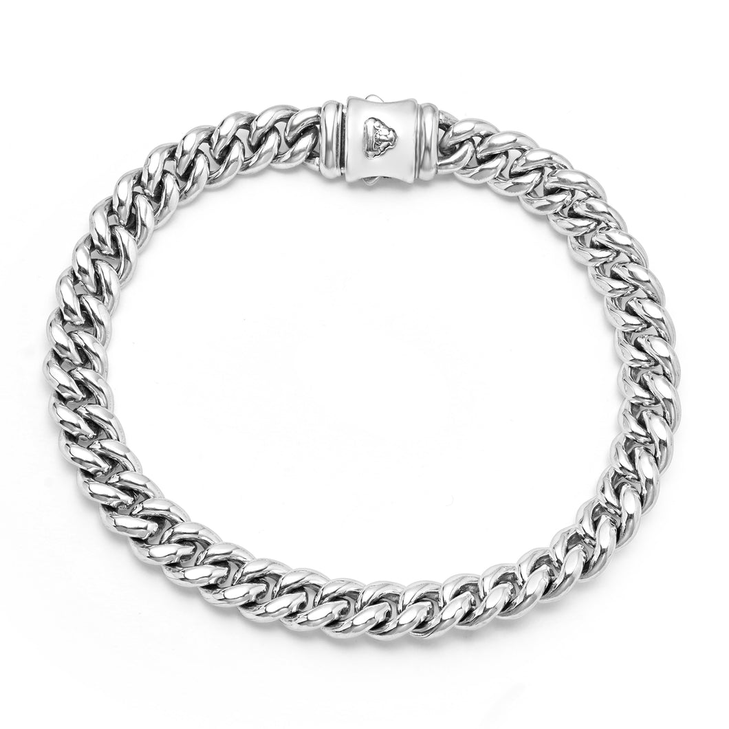 Anthem Silver Curb Chain Bracelet