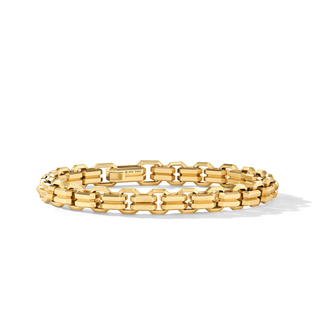 Streamline® Double Heirloom Link Bracelet in 18K Yellow Gold, 8mm