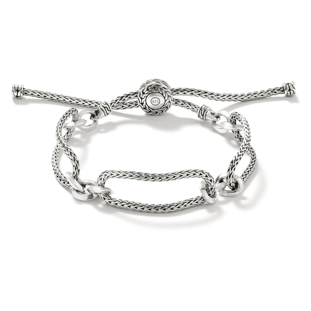 Classic Chain Link Pull Through Bracelet