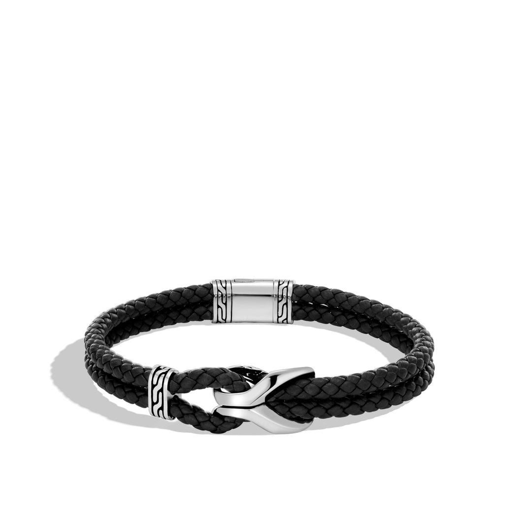 Asli Leather Double Row Bracelet