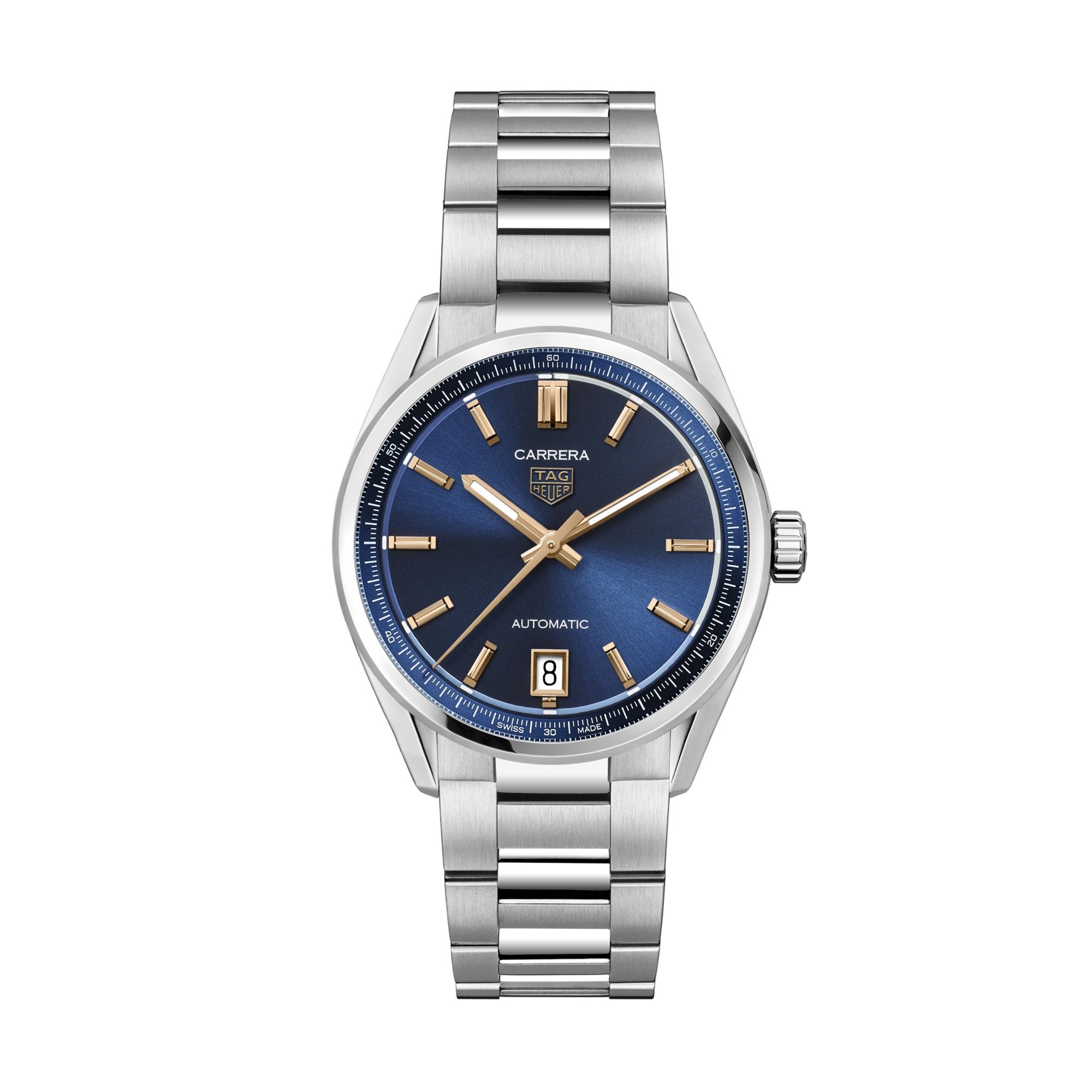 TAG Heuer Carrera Date 36mm Blue Little Switzerland